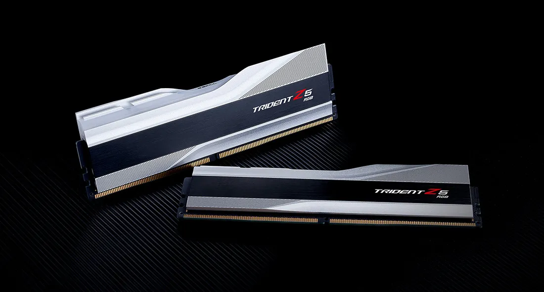 G.Skill DDR5 64GB - 5600 - CL - 28 - Dual-Kit - DIMM, F5-5600J2834F32GX2-TZ5RS, Trident Z RGB, XMP, black