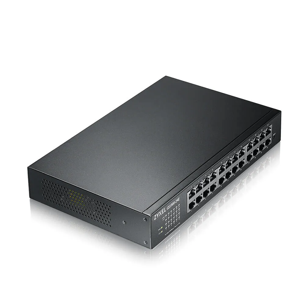 ZYXEL GS1900-24E v3 24-port GbE L2 Smart Switch desktop fanless