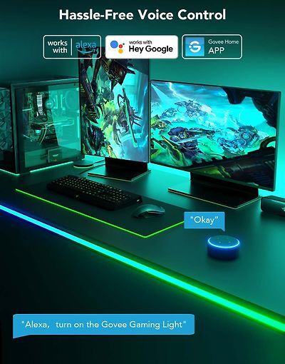 Govee Gaming Table Neon Light - light strip, 2 meters