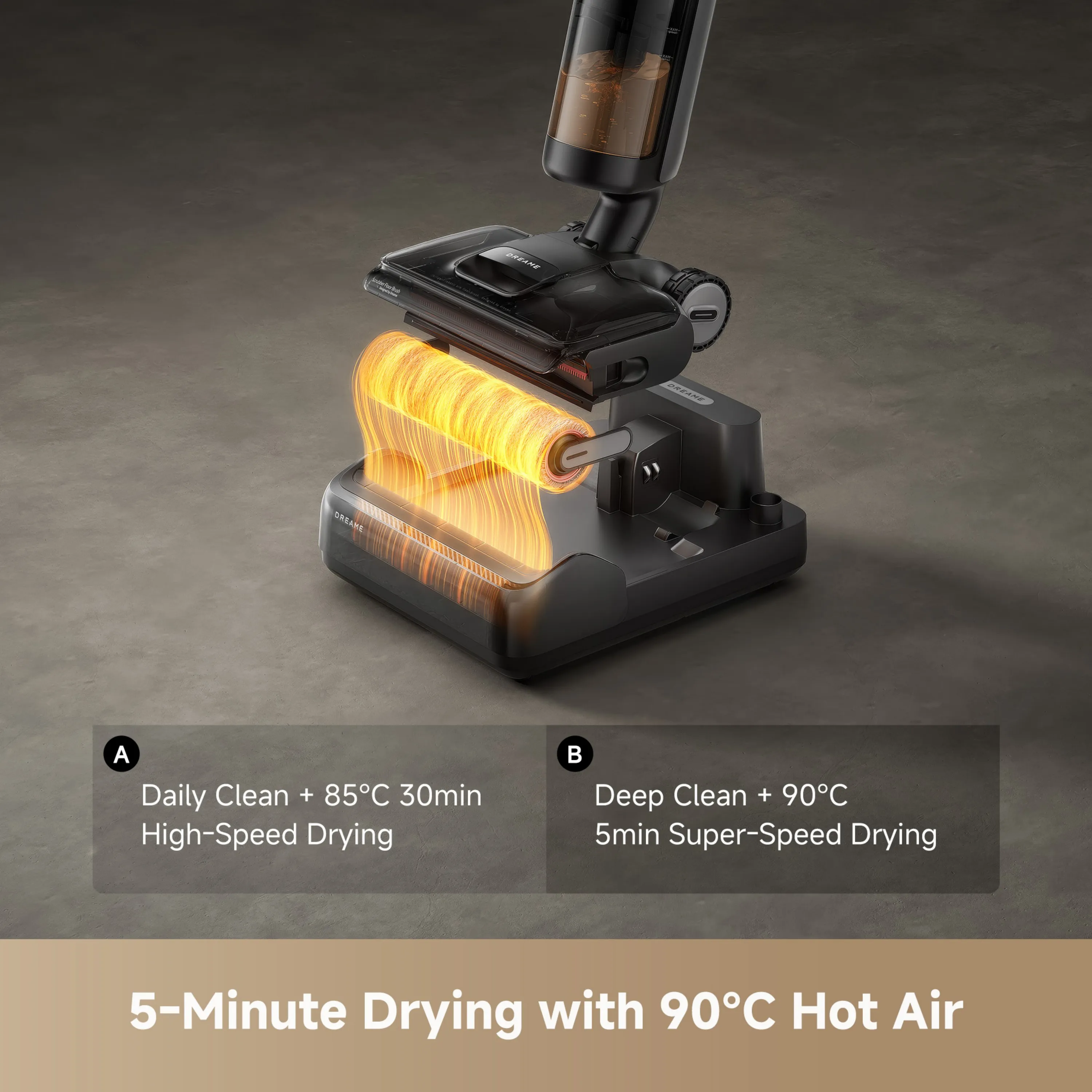 Dreame H12 Pro FlexReach -m&auml;rk&auml;-kuivaimuri, musta