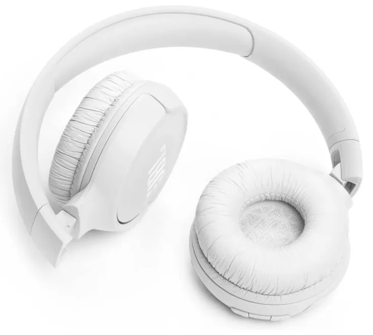 JBL Tune 520 BT - tr&aring;dl&ouml;s h&ouml;rlurar, vit
