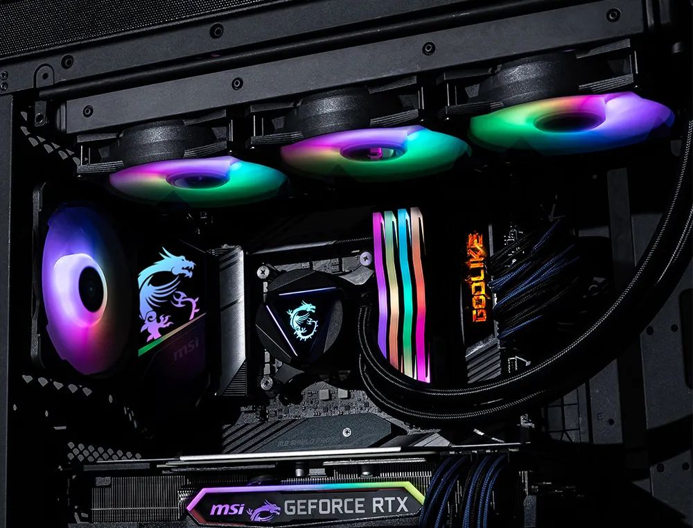 MSI MAG Core Liquid 360R V2 ARGB, 21.63~78.73 CFM