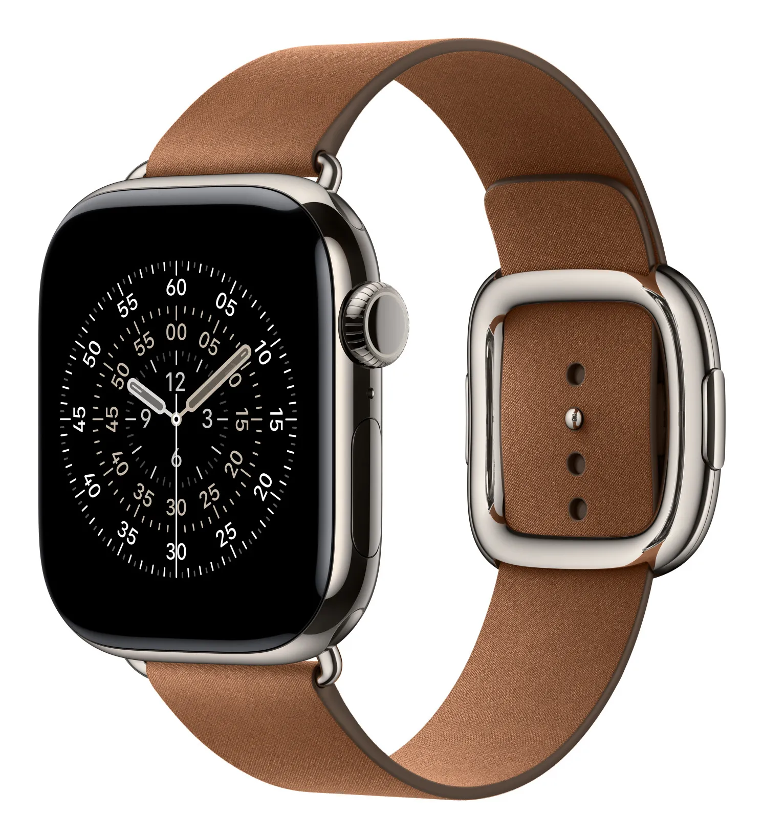 Apple Watch 42 mm Modern Buckle, Caramel, Large