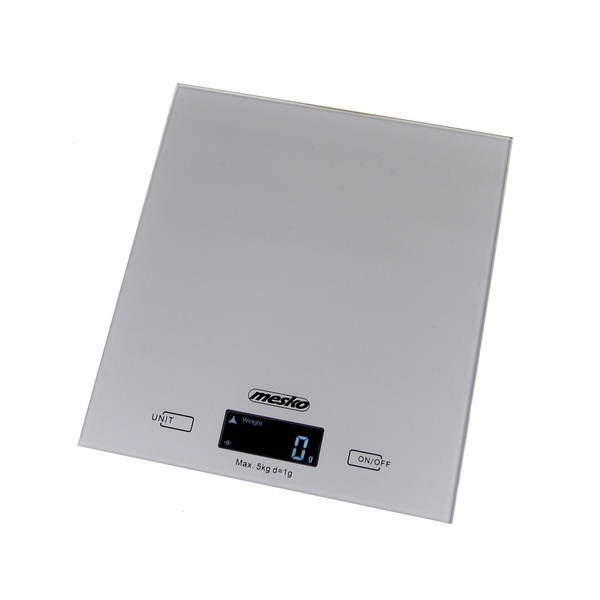 Adler MS 3145 Kitchen Scale, Grey, 5 kg / 1 g