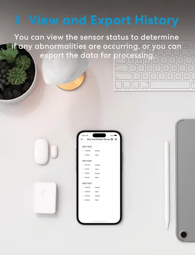 Meross Smart Door and Window Sensor Starter Kit incl. Hub