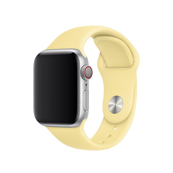 Apple Watch 40mm Sport Band, Lemon Cream