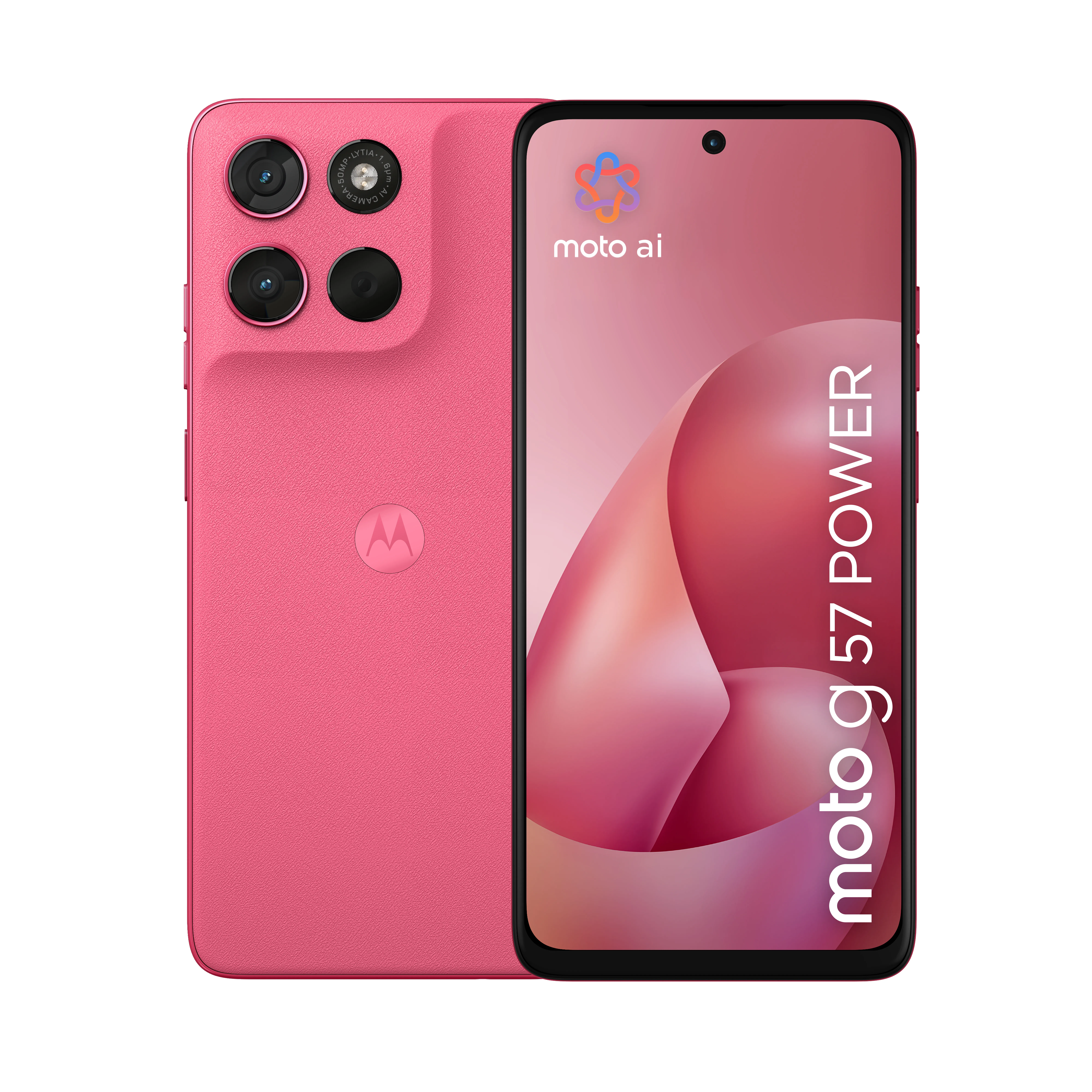 Motorola Moto G57 Power Edition 5G 12/256 GB, PANTONE Pink Lemonade