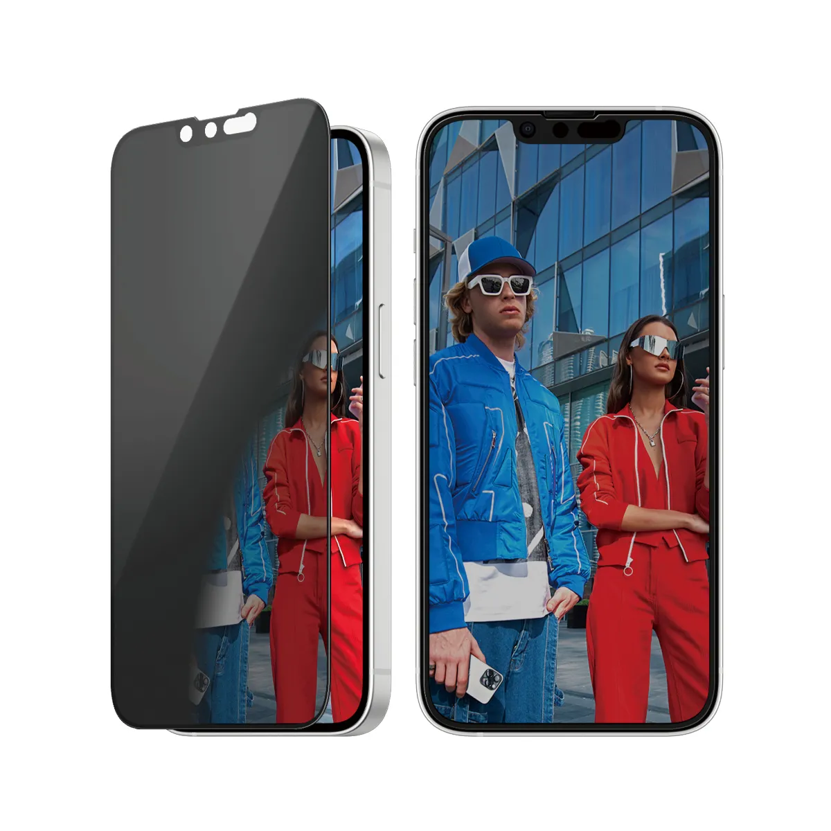 PanzerGlass Ultra-Wide Fit Alignerkit iPhone 16E / 14 / 13 / 13 Pro -panssarilasi, Privacy