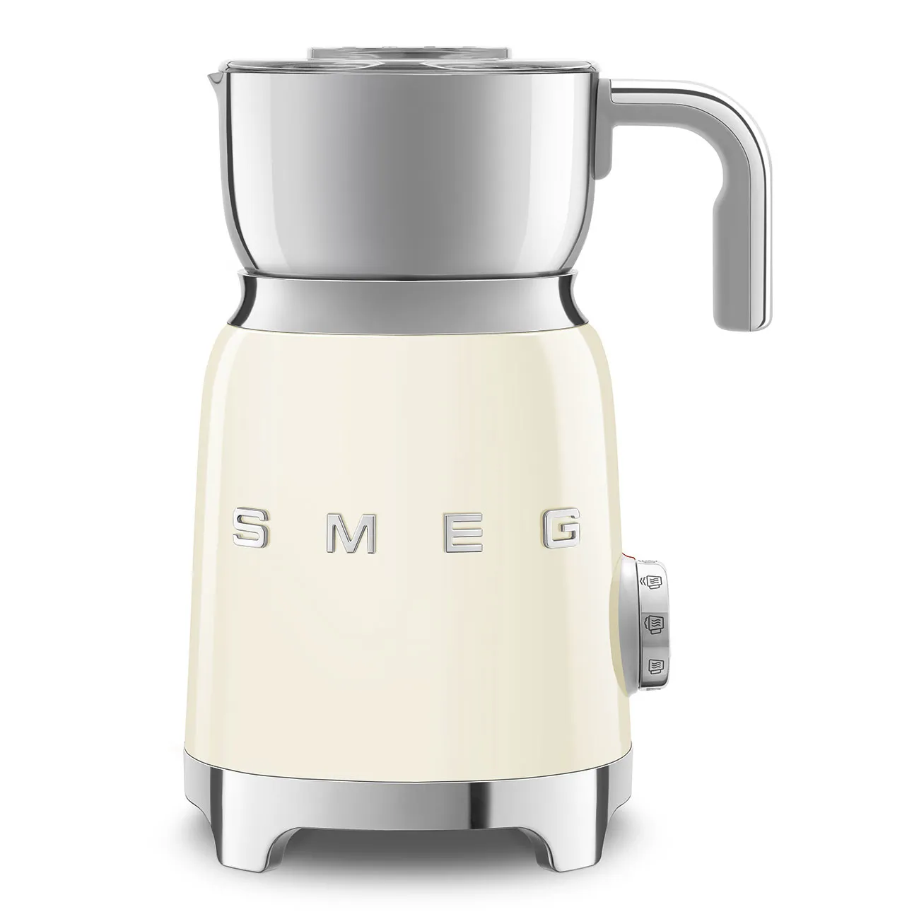 Smeg 50's Style Induction Milk Frother, Cream