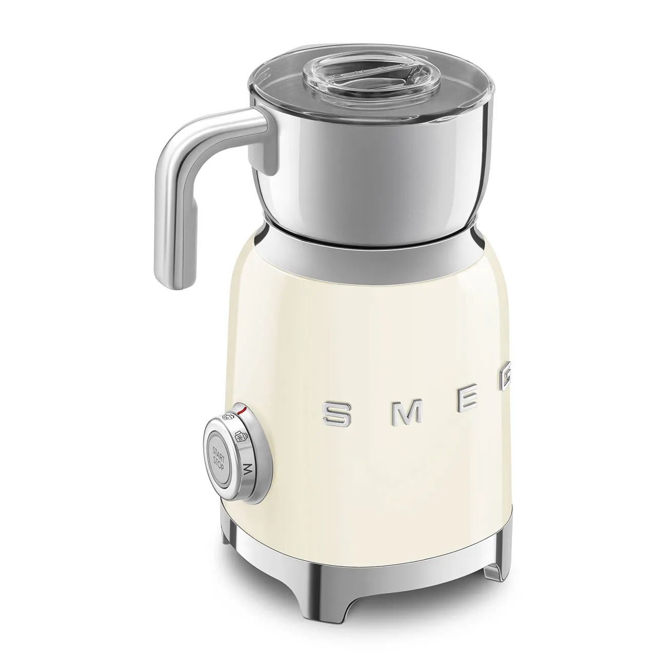 Smeg 50's Style Induction Milk Frother, Cream