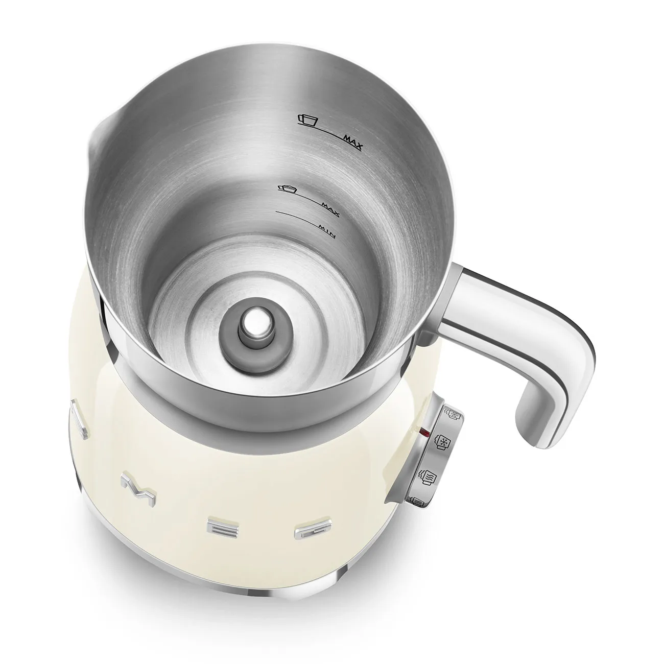 Smeg 50's Style Induction Milk Frother, Cream