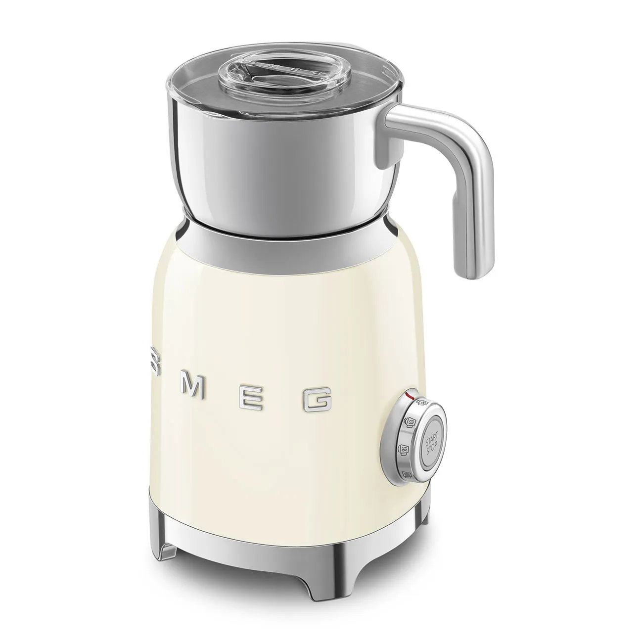 Smeg 50's Style Induction Milk Frother, Cream
