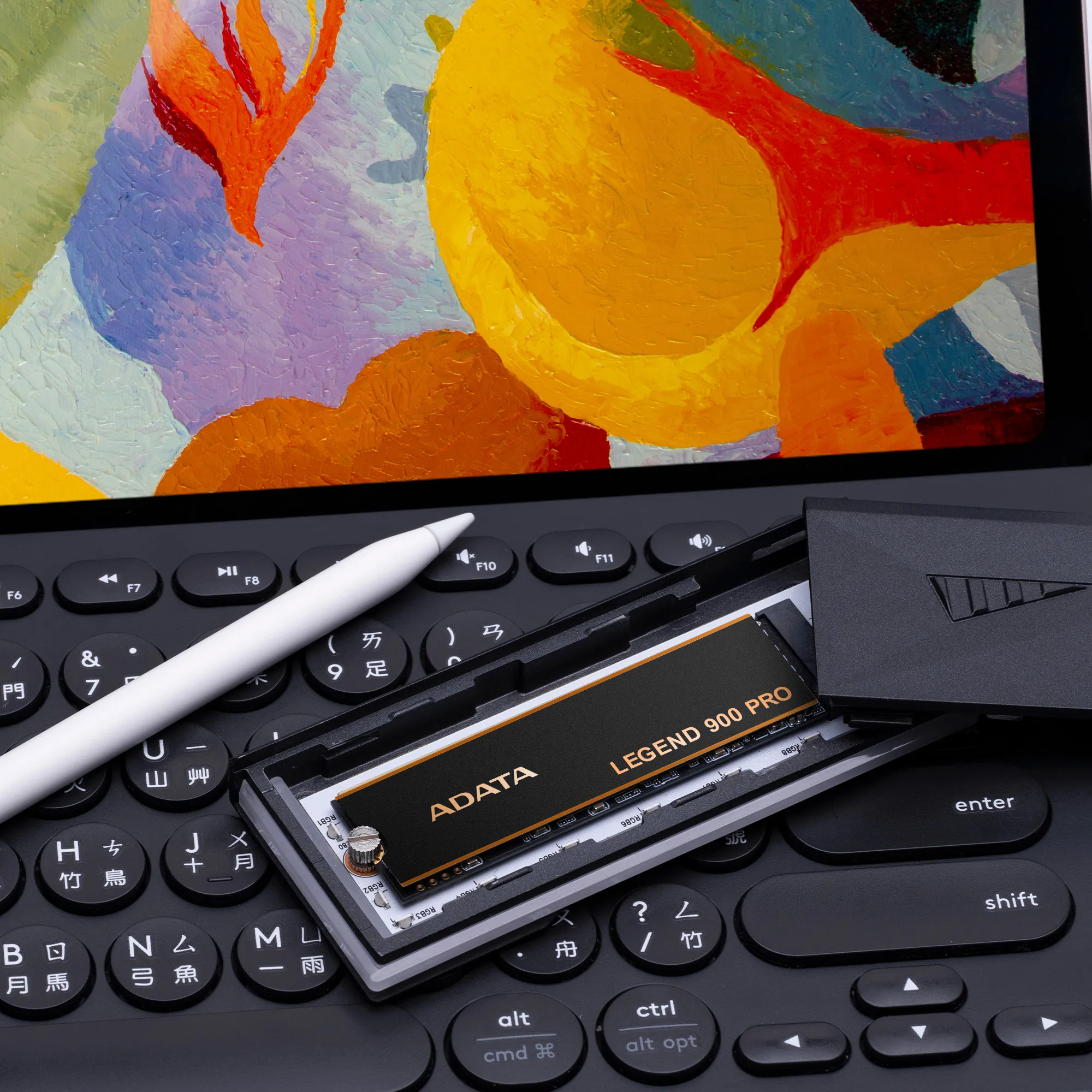 ADATA LEGEND 900 PRO 2TB M.2 PCIe 4.0 NVMe SSD with Heatsink