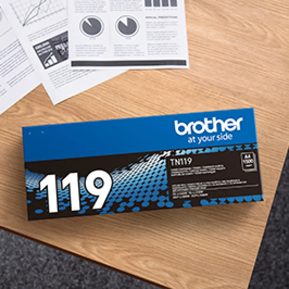 Brother TN119 -laserv&auml;rikasetti, musta