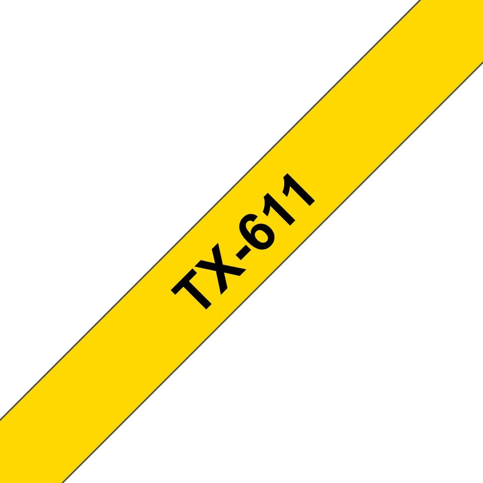 TX-611 Yellow/Black 6mm