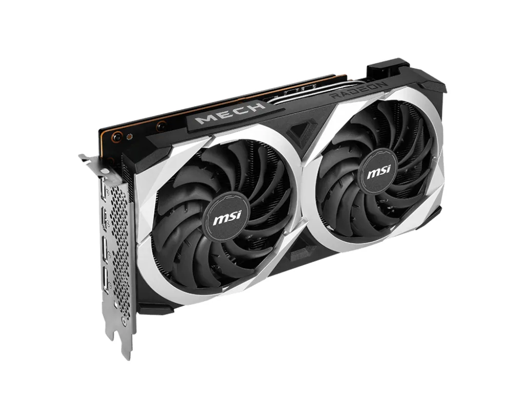 MSI Radeon RX 7600 MECH 2X CLASSIC 8 Gt OC -näytönohjain