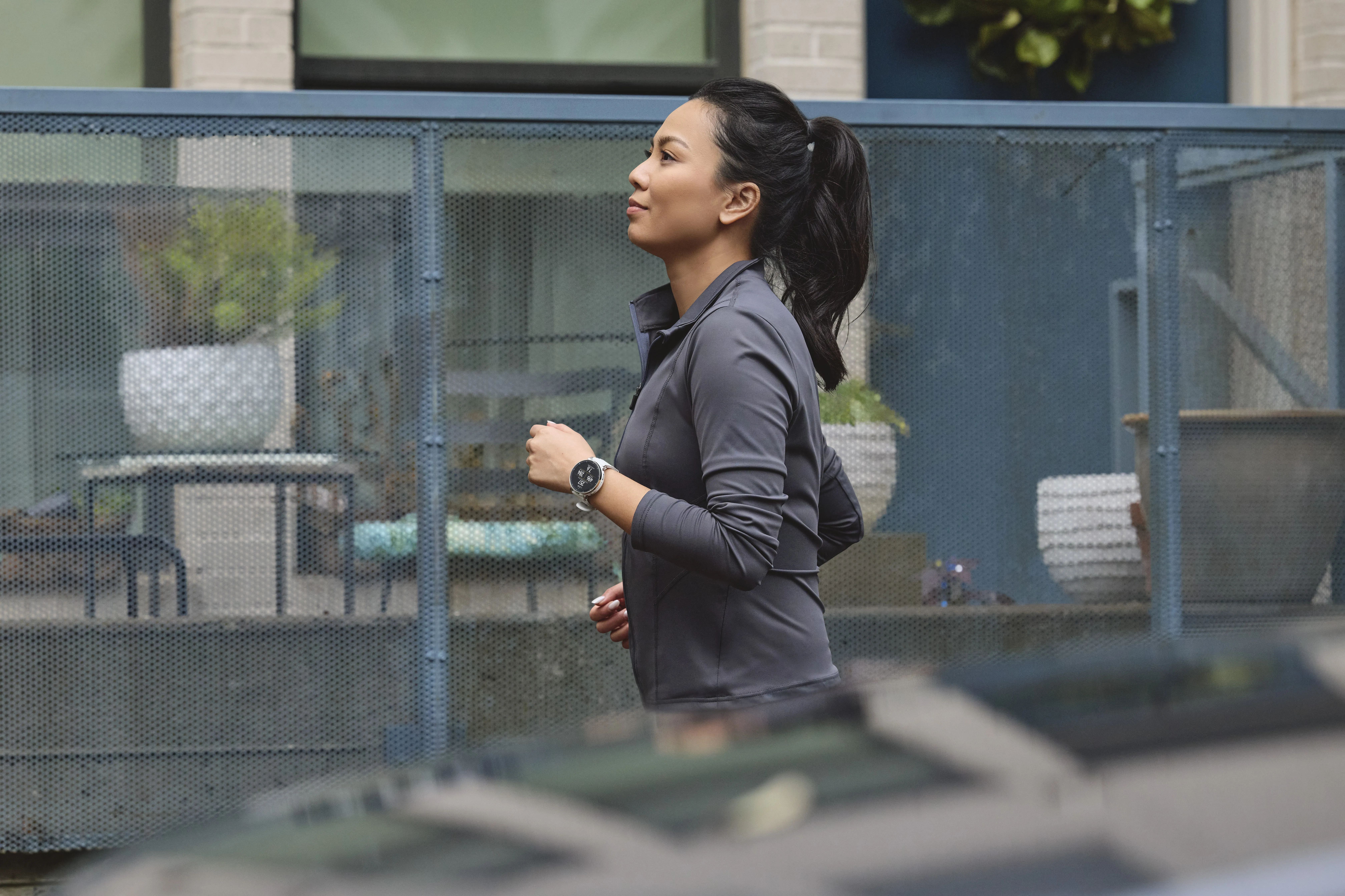 Amazfit Active 3 45mm Smartwatch, Aero White