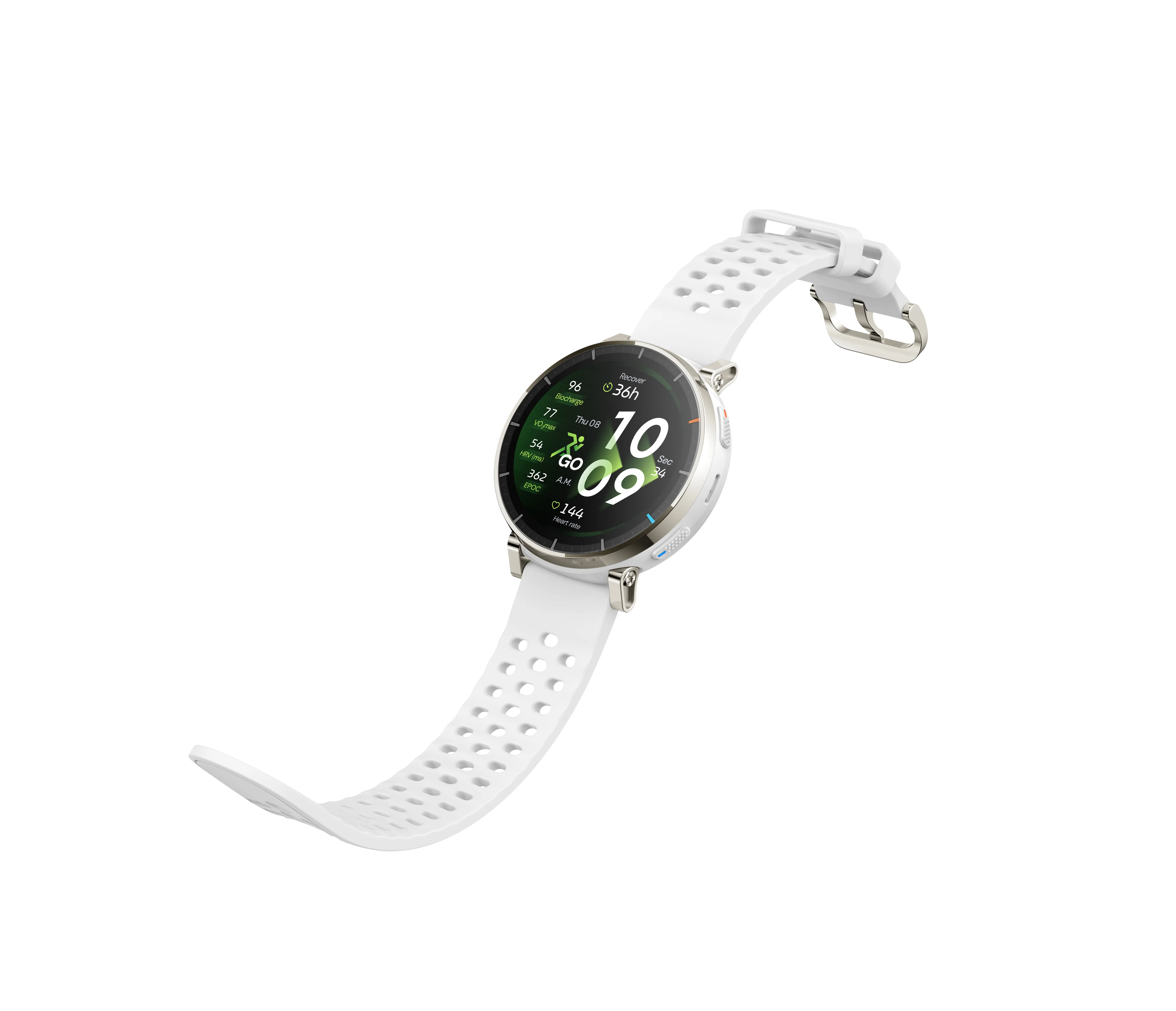 Amazfit Active 3 45mm Smartwatch, Aero White