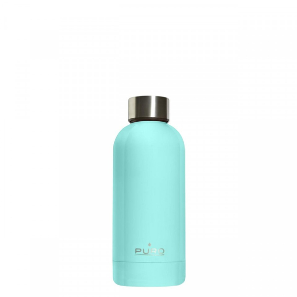 Kiiltopullo, 350 ml, vaaleansininen