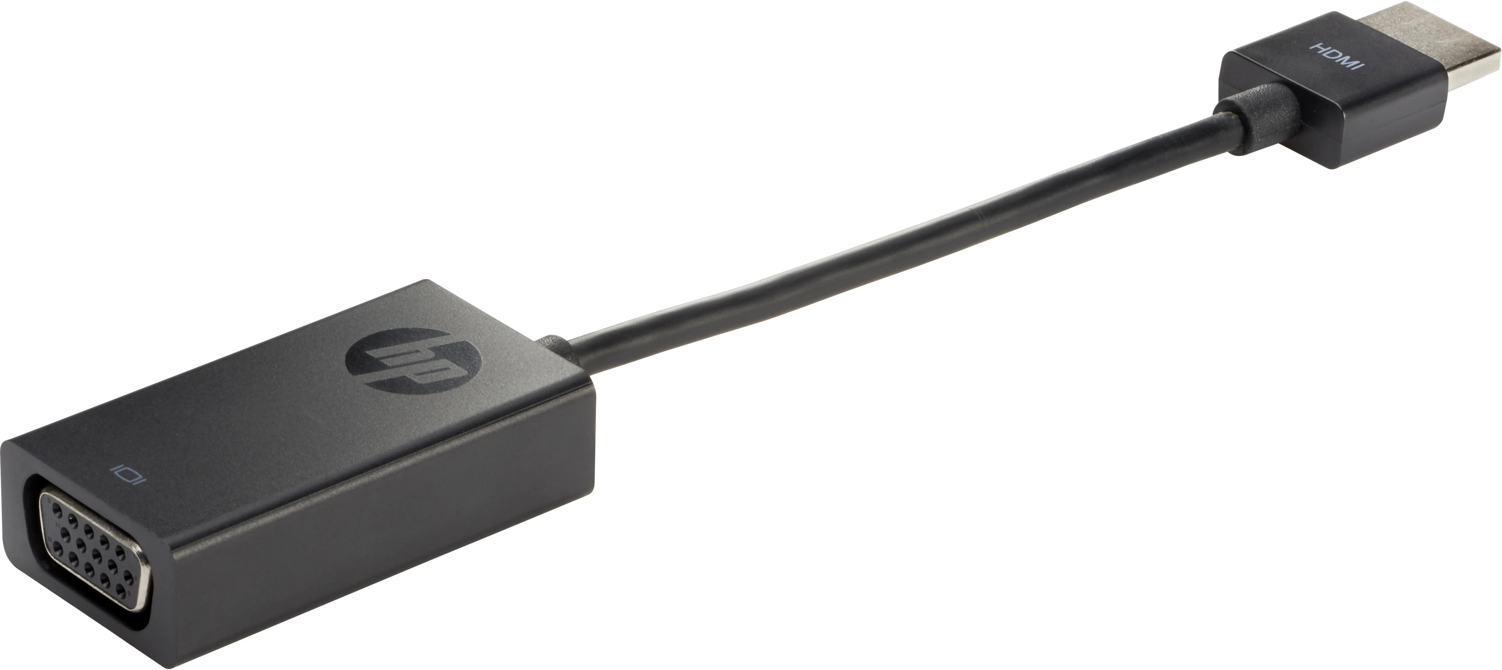 HP HDMI to VGA Adapter - adapter, Black