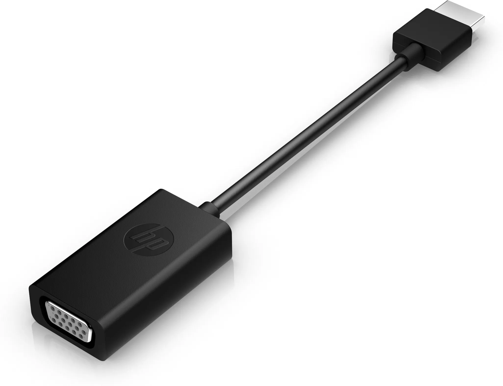 HP HDMI to VGA Adapter - adapter, Black