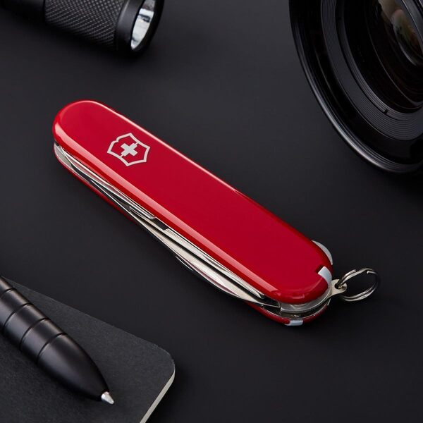 Victorinox Compact -linkkuveitsi 91 millimetri&auml; Punainen