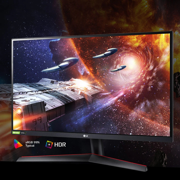 LG 27&quot; UltraGear 27GN600-B, Full HD, TFT/IPS - gamingsk&auml;rm