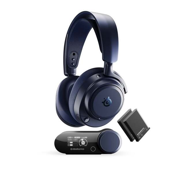 SteelSeries Arctis Nova Pro Omni Wireless Gaming Headset, Midnight Blue