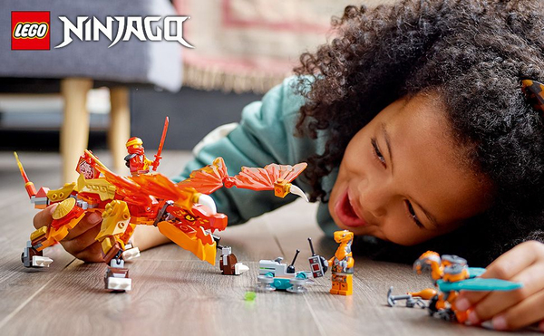 Lego Ninjago -Evoluutio: Kain tulilohik&auml;&auml;rme 71762