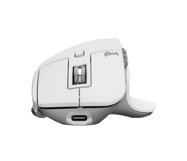 Logitech MX Master 3S For Mac Performance Wireless Mouse -langaton hiiri, Hopea, Valkoinen