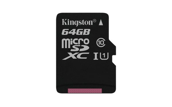 Kingston 64GB Canvas Select, UHS-I Class 10 MicroSD - memory card