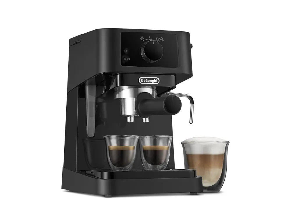 De'Longhi Stilosa EC235.BK Manual Espresso Machine, Black