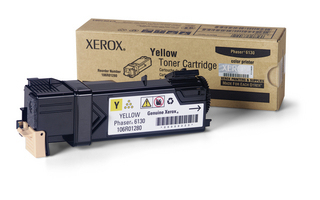YELLOW TONER CARTRIDGE, PHASER 6130