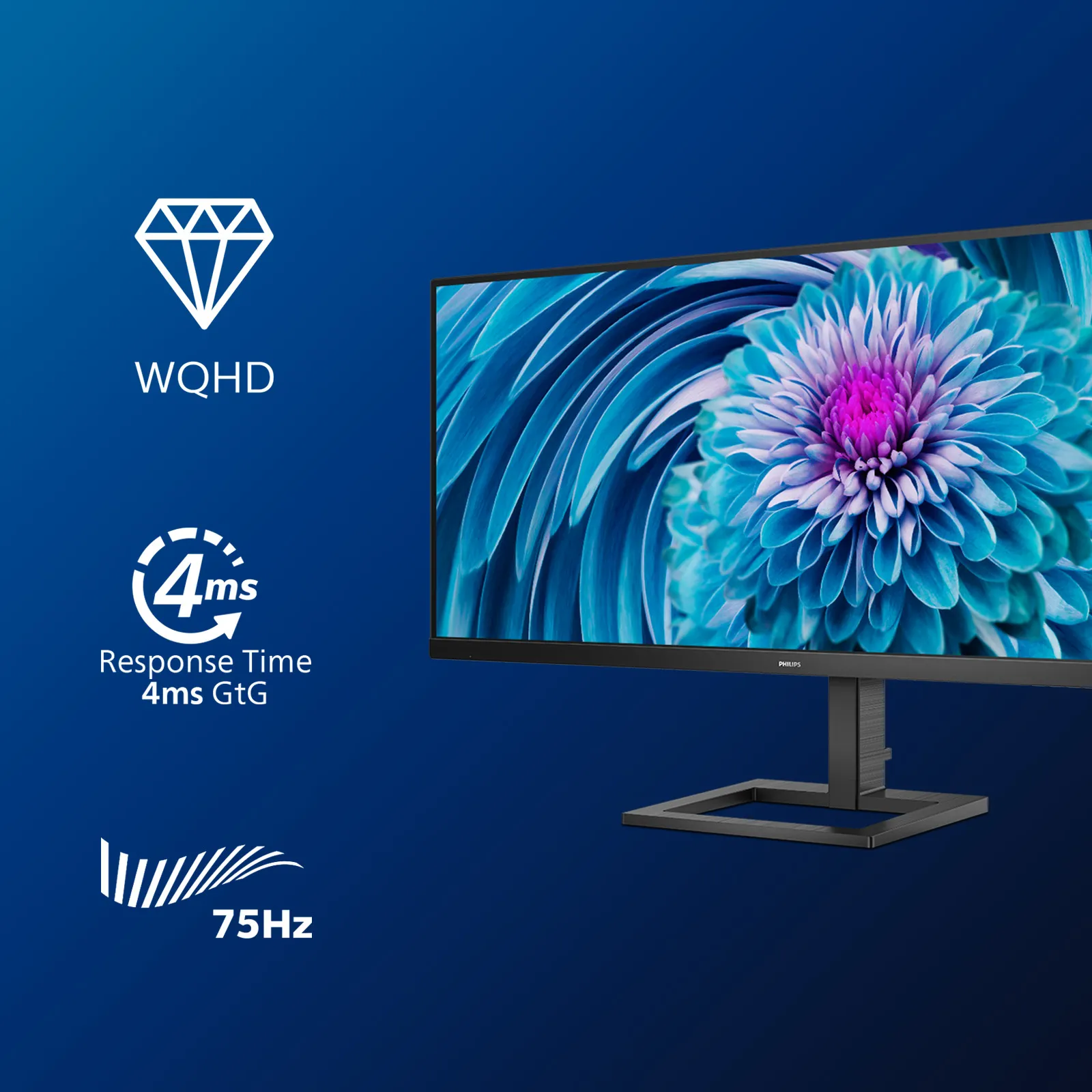 Philips 34&quot; E-Line 345E2AE, UWQHD, IPS - monitor