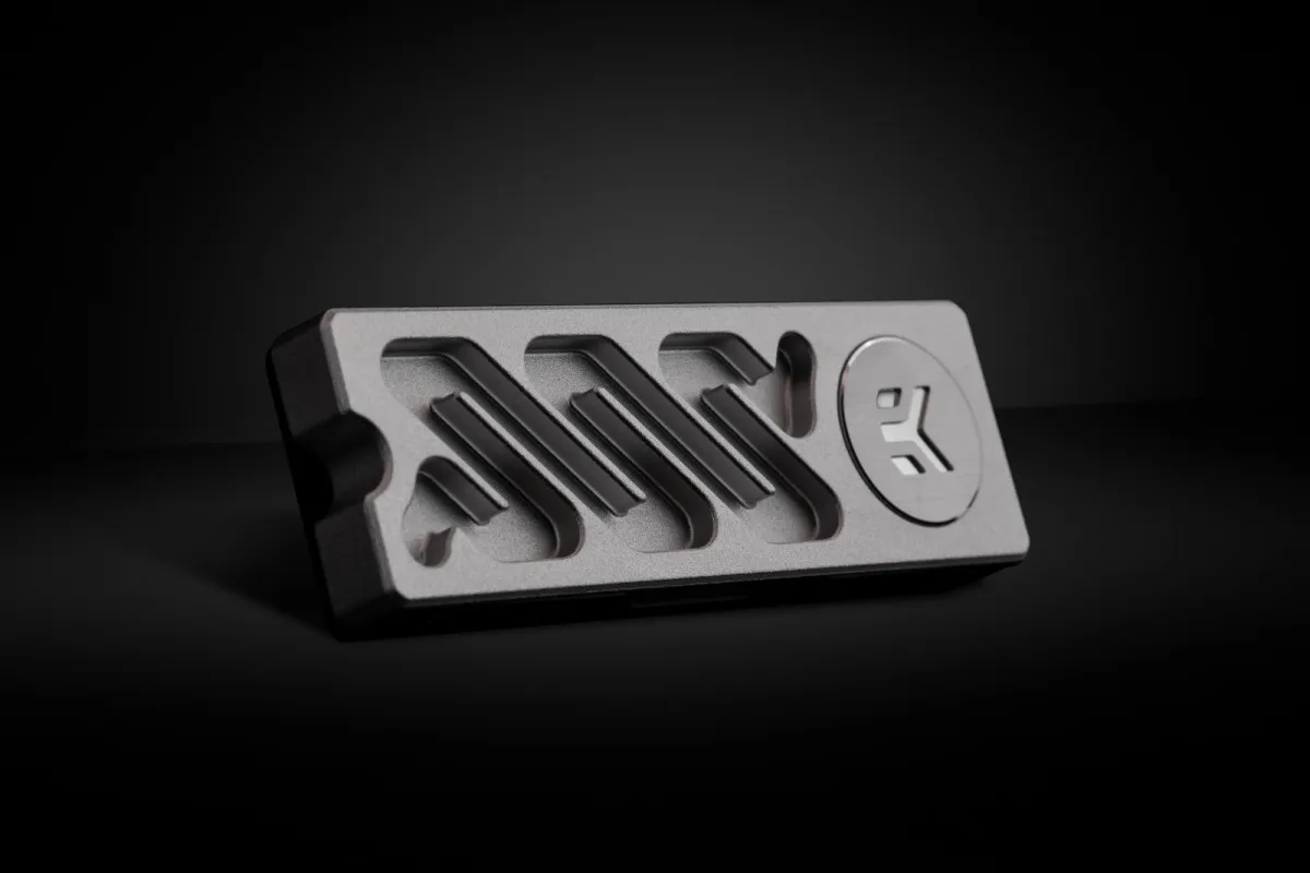 EKWB EK-Quantum Convection M.2 NVMe- silver, heatsink (silver, supports M.2 2280 SSD)