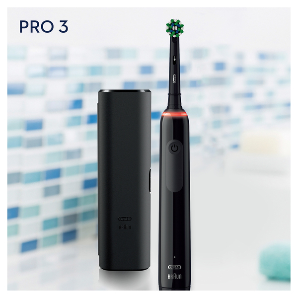 Oral-B PRO3 3500 - electric toothbrush, Black