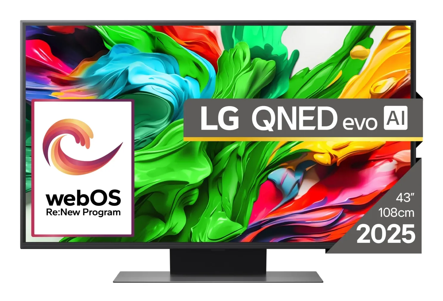 LG QNED evo QNED86A3C 43" 4K webOS TV, 60 Hz, HDR10
