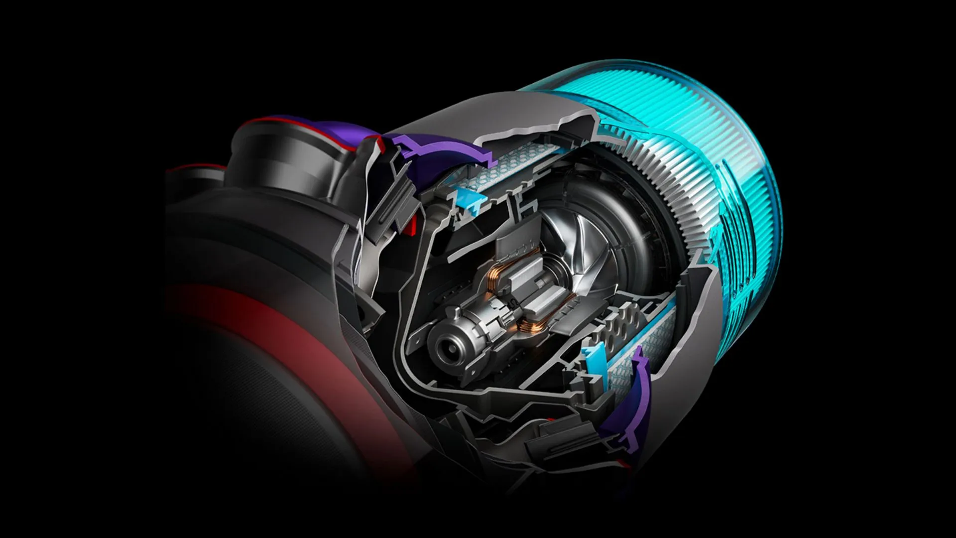 Dyson Gen5 Detect Absolute - handheld vacuum cleaner, purple