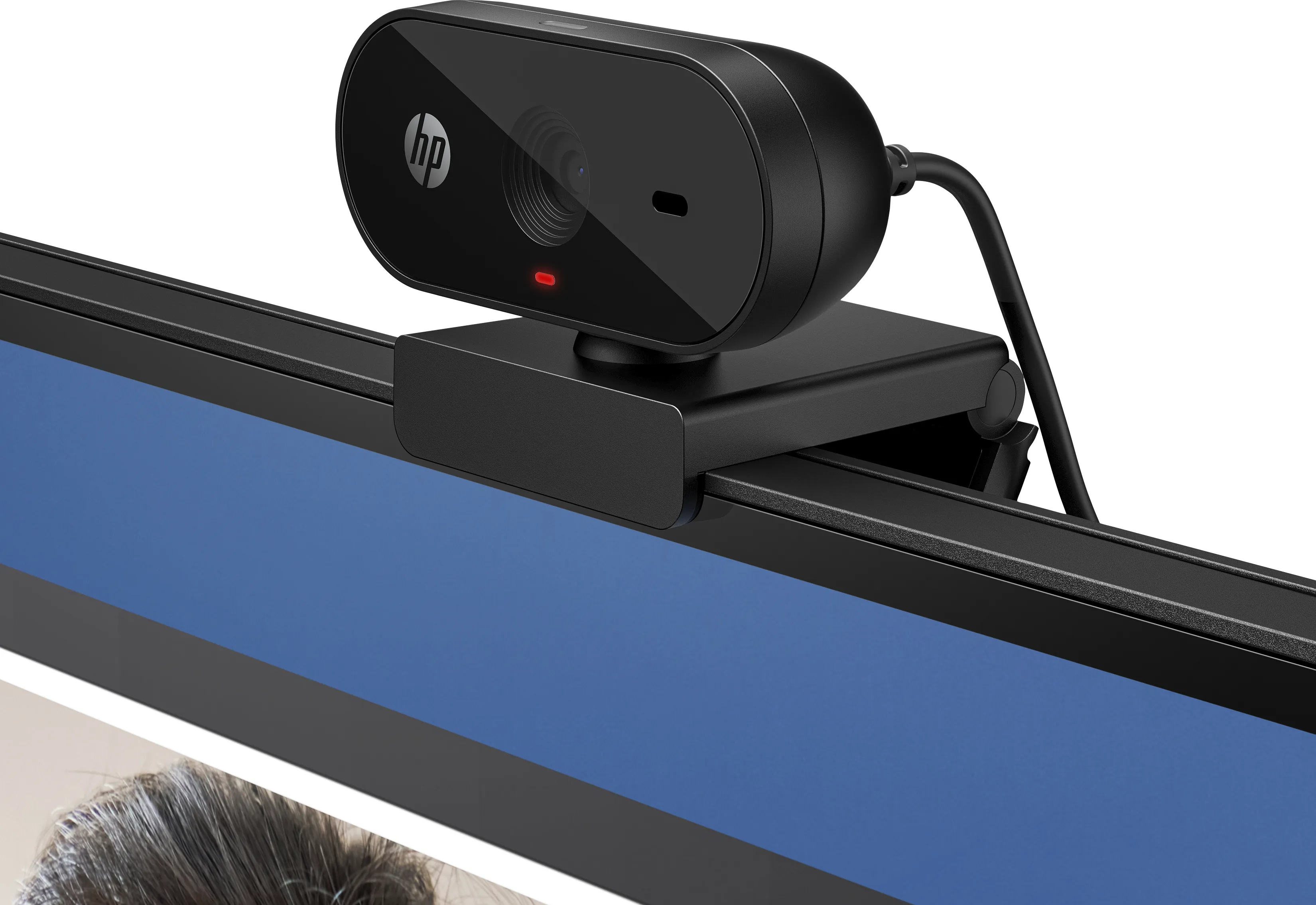 HP 320 Full HD 1080p Webcam, Black