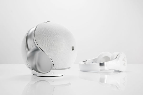 Motorola Sphere 2 in 1 Speaker And Headphones -valkoinen