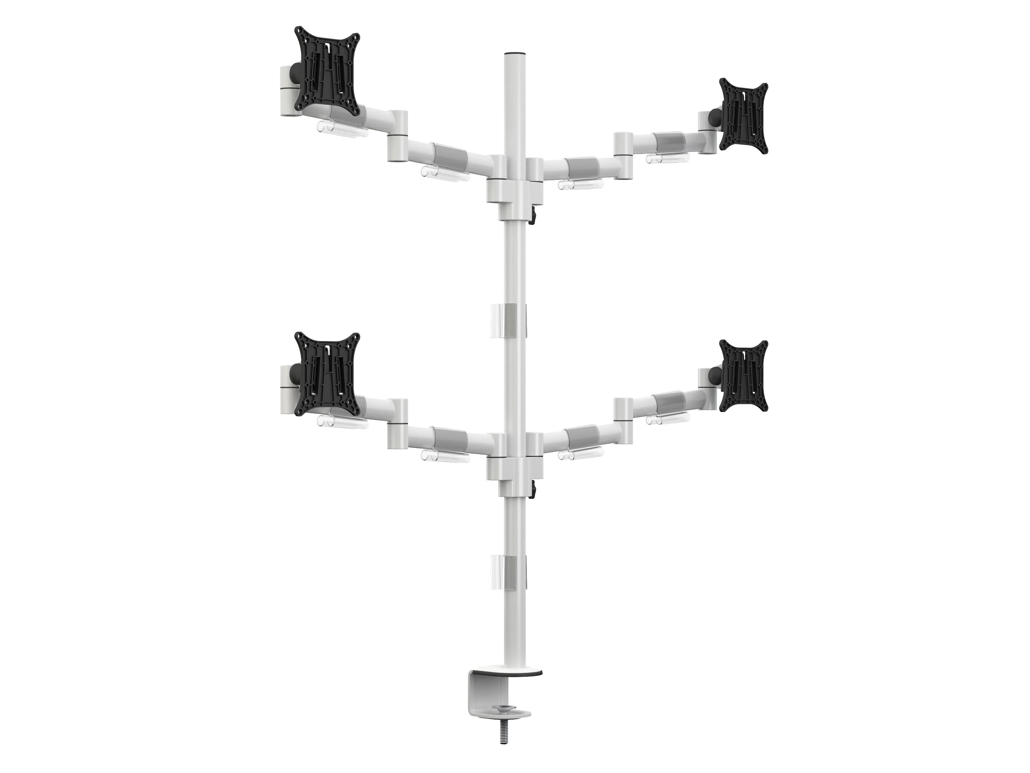 Multibrackets M VESA Deskmount Officeline Quad B2B, -monitor arm, white, 15&quot;-30&quot;