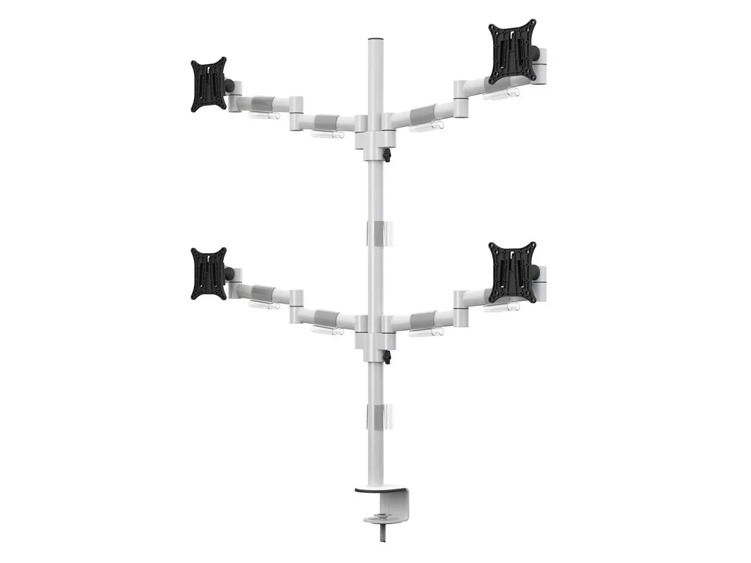 Multibrackets M VESA Deskmount Officeline Quad B2B, -monitor arm, white, 15&quot;-30&quot;