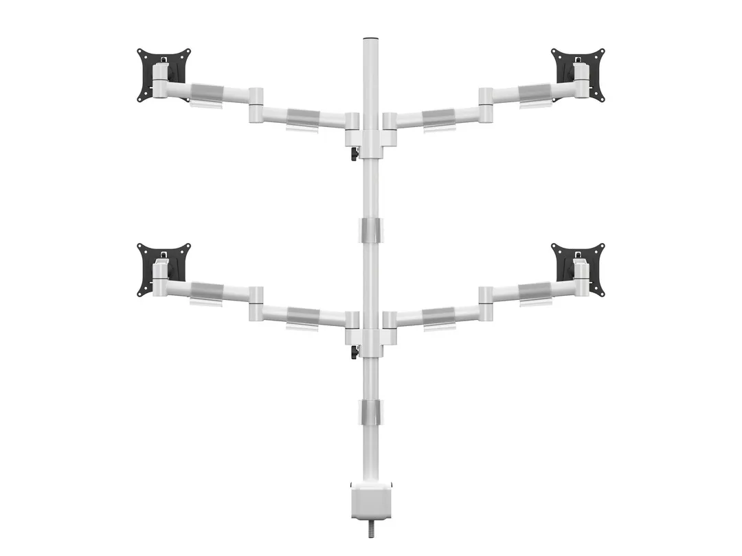 Multibrackets M VESA Deskmount Officeline Quad B2B, -monitor arm, white, 15&quot;-30&quot;