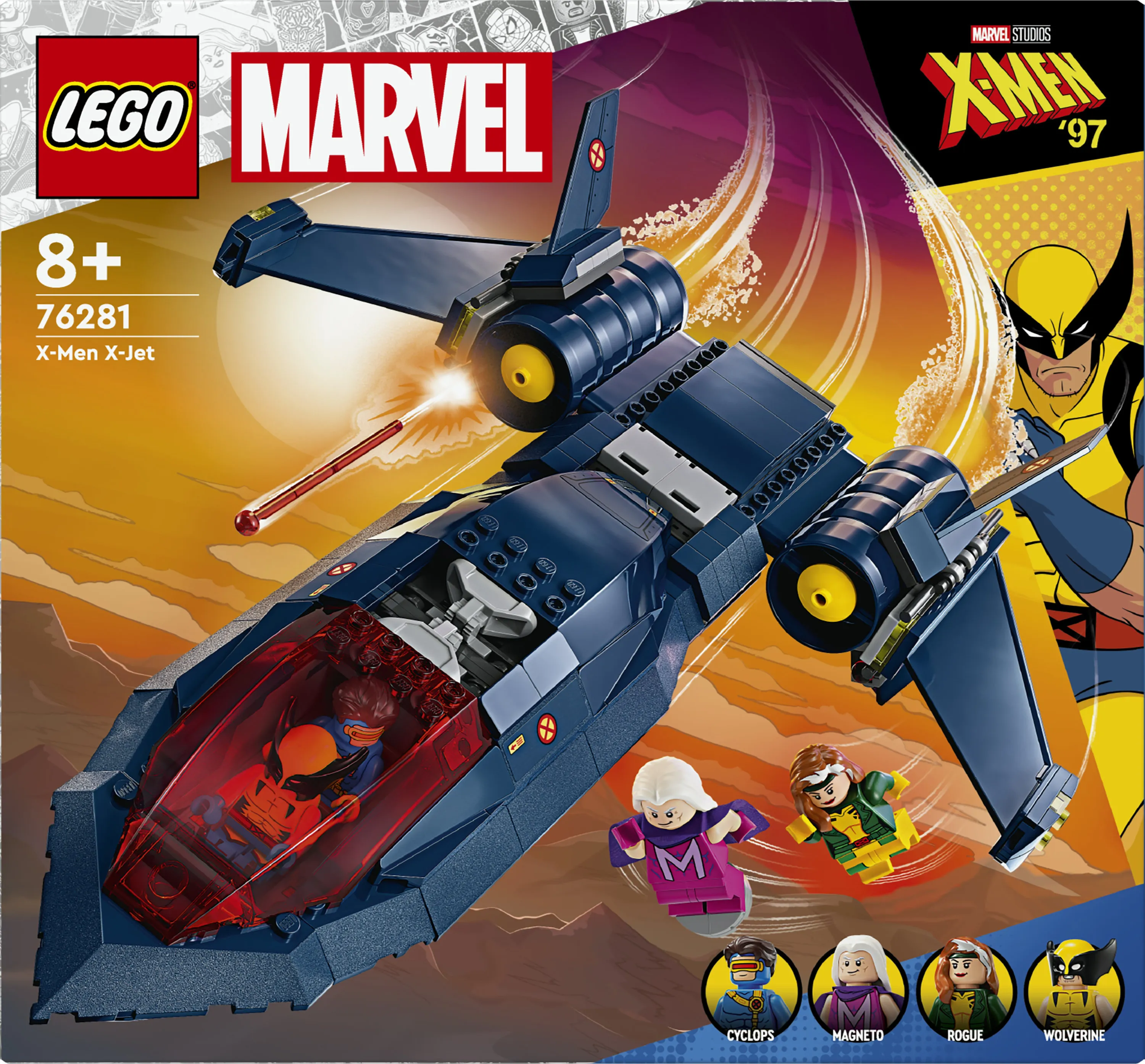 LEGO Marvel X-Men: X-Jet 76281