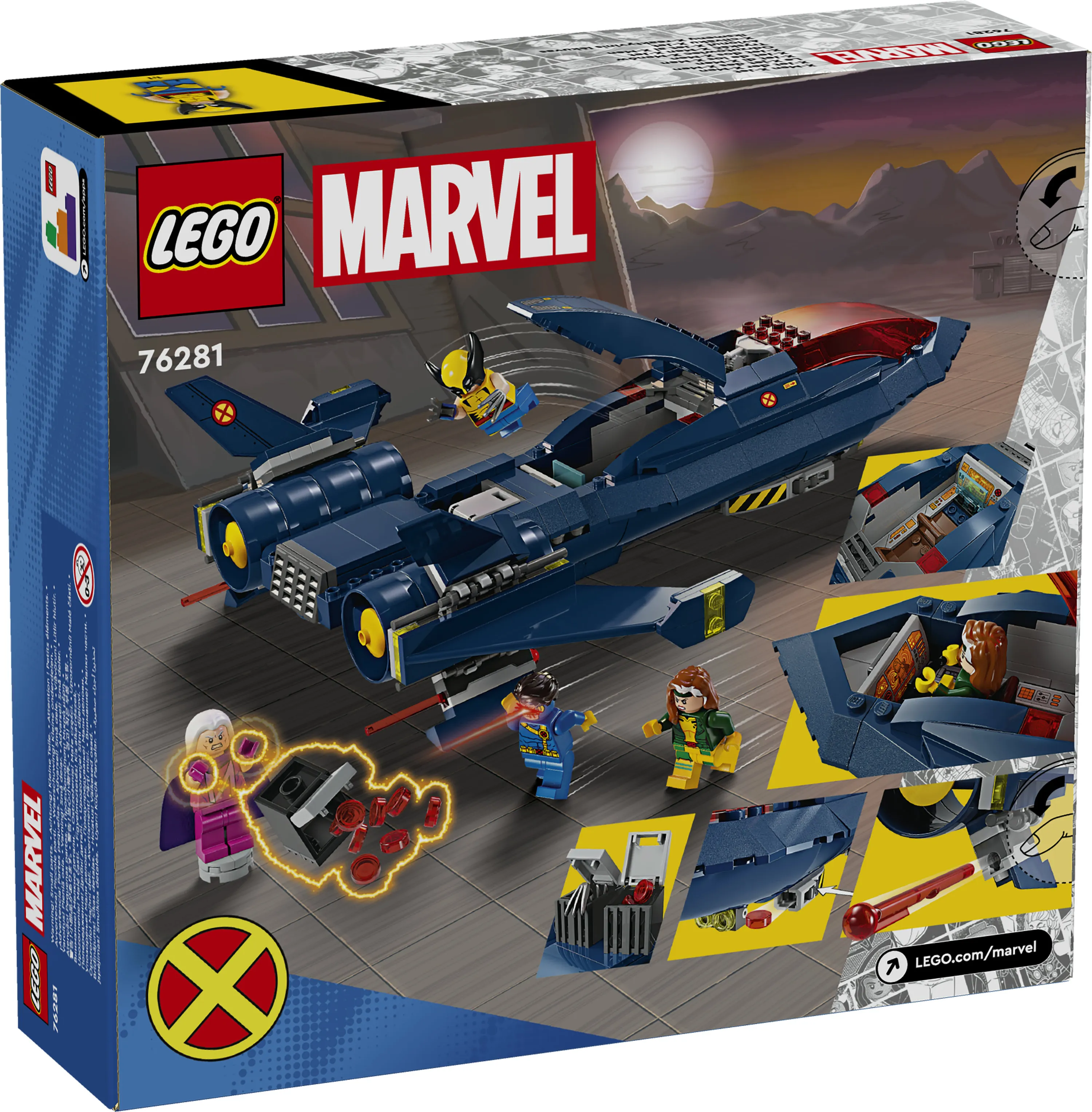 LEGO Marvel X-Men: X-Jet 76281