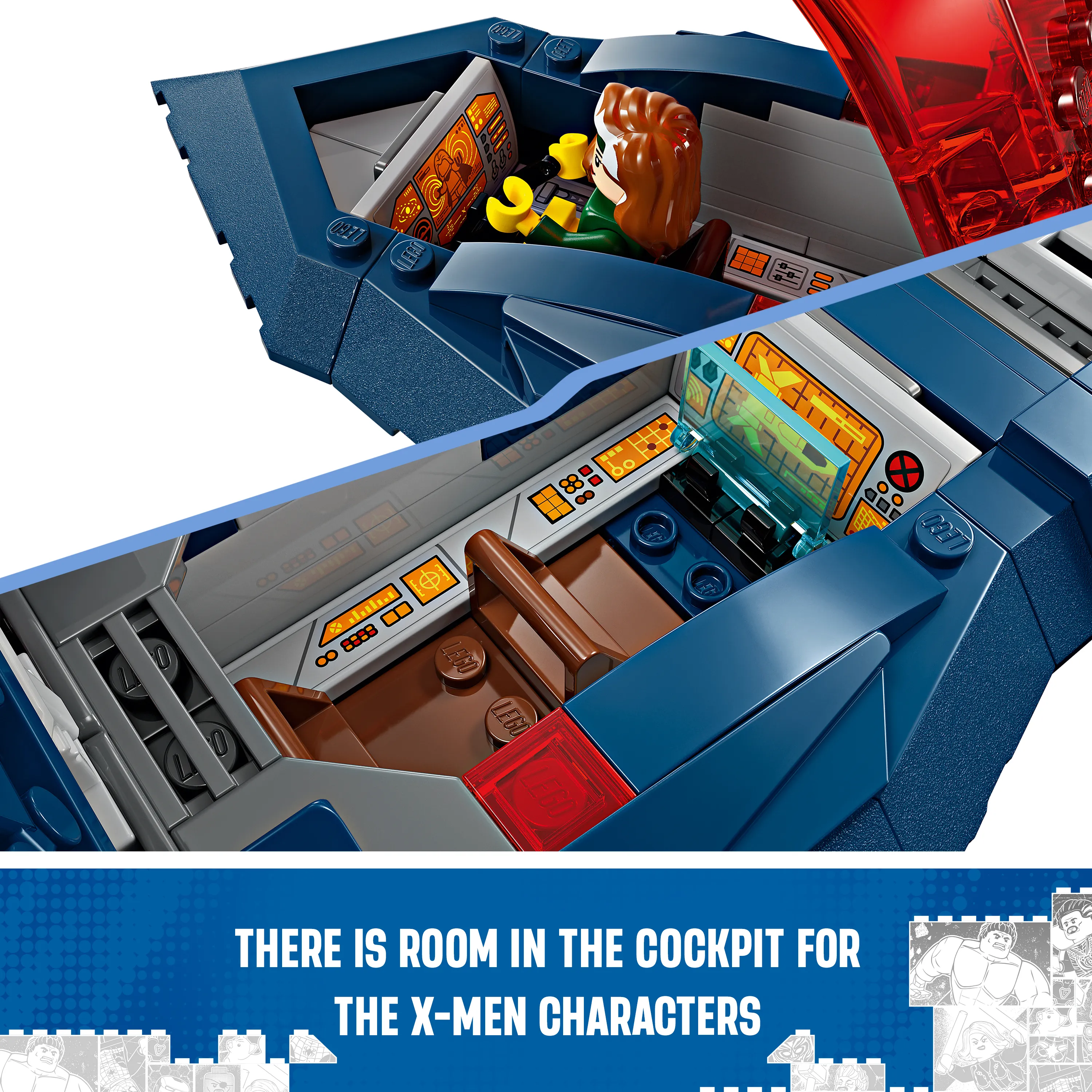 LEGO Marvel X-Men: X-Jet 76281