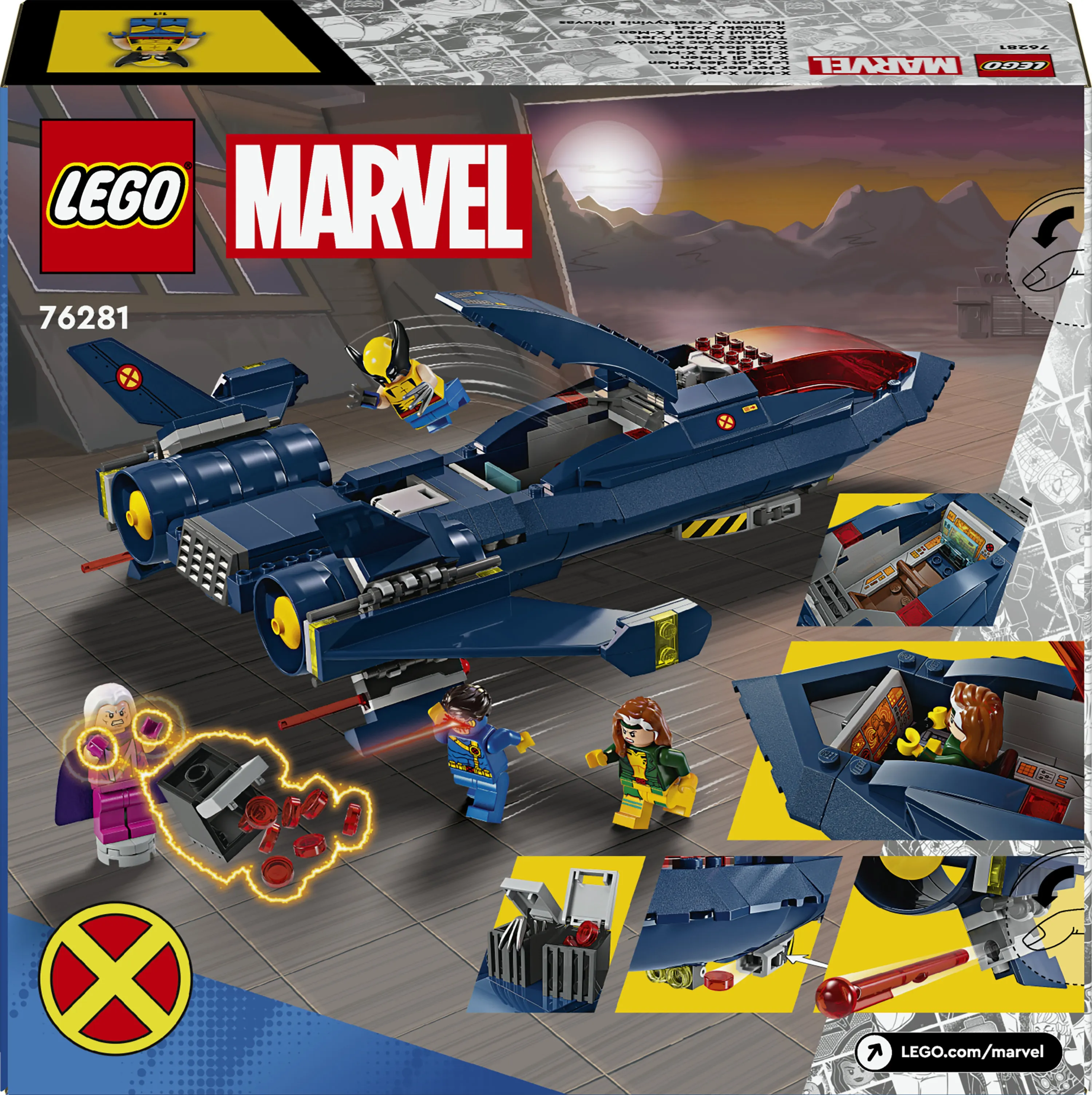 LEGO Marvel X-Men: X-Jet 76281