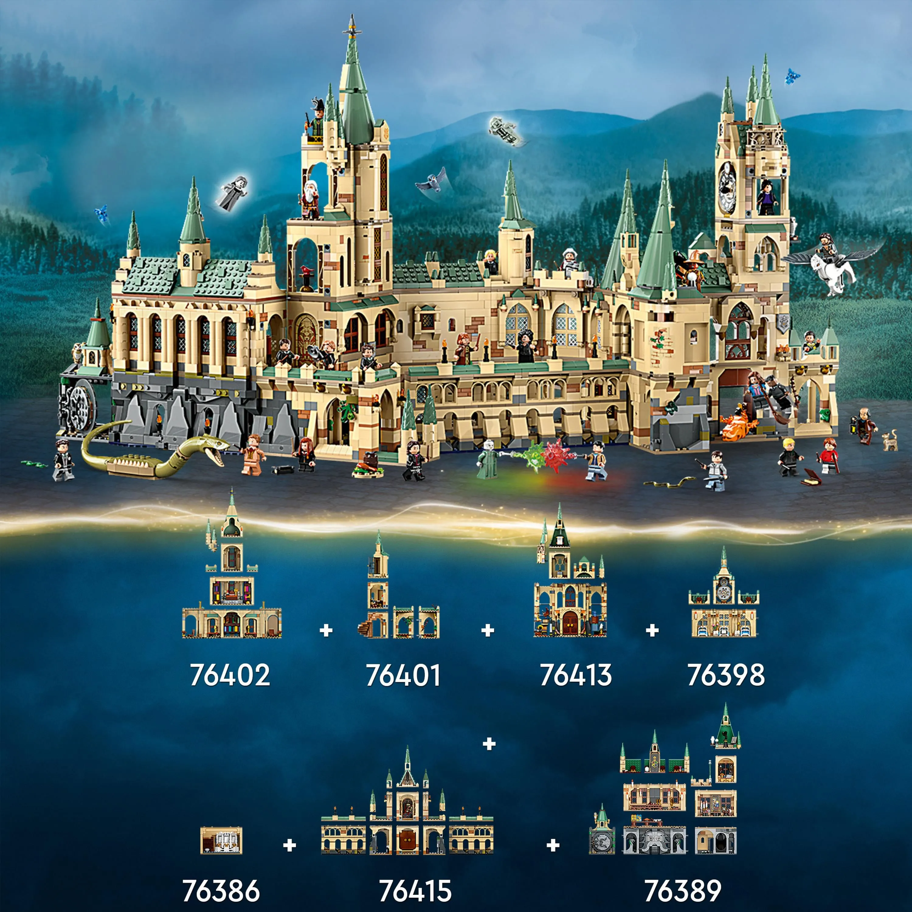Lego Harry Potter The Battle for Hogwarts 76415
