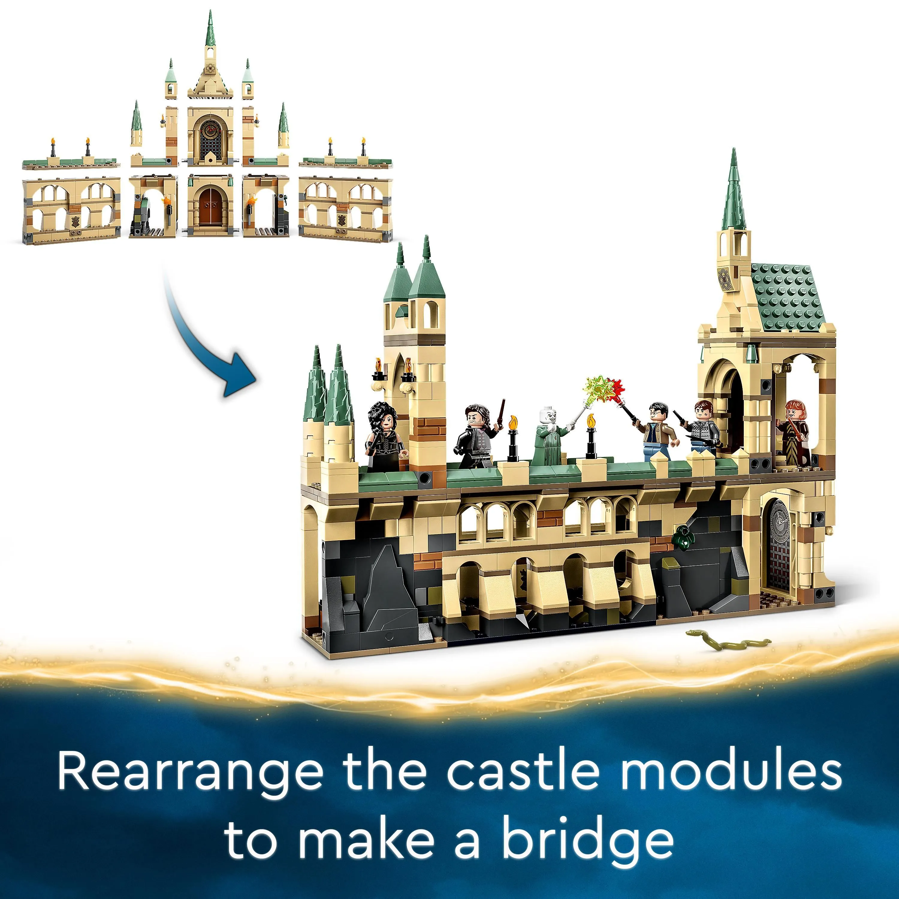 Lego Harry Potter The Battle for Hogwarts 76415