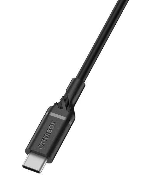 OtterBox Standard USB-A - USB-C - kabel, 3m, Svart
